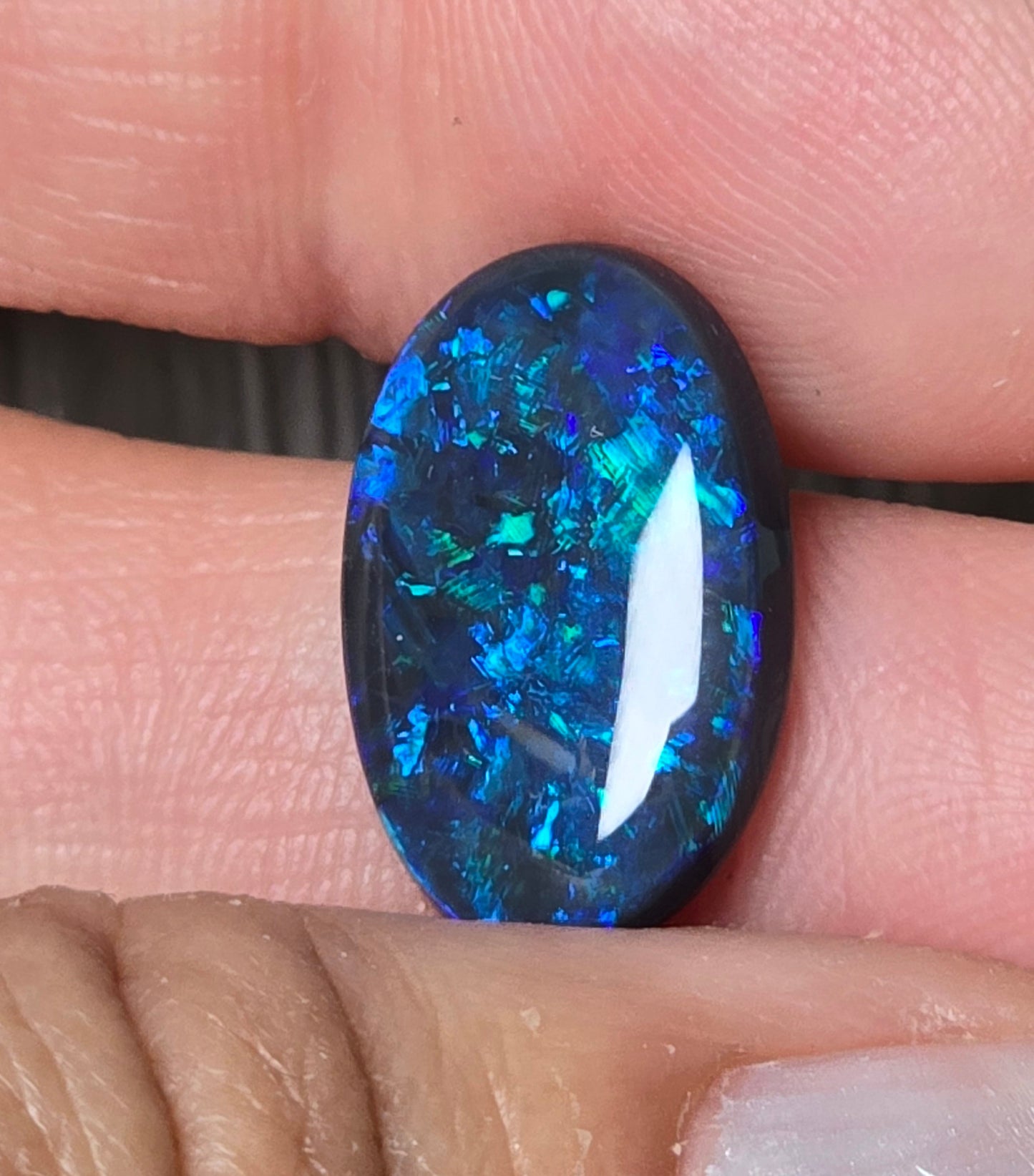 TEAL AND BLUE OCEAN COLORS 5.00 Carats