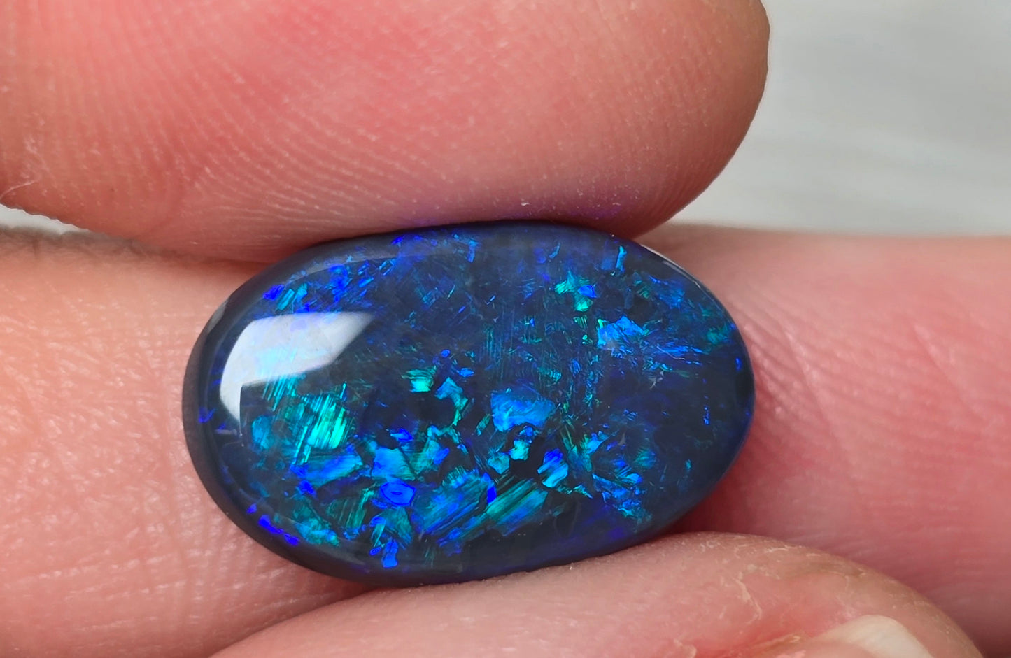 TEAL AND BLUE OCEAN COLORS 5.00 Carats