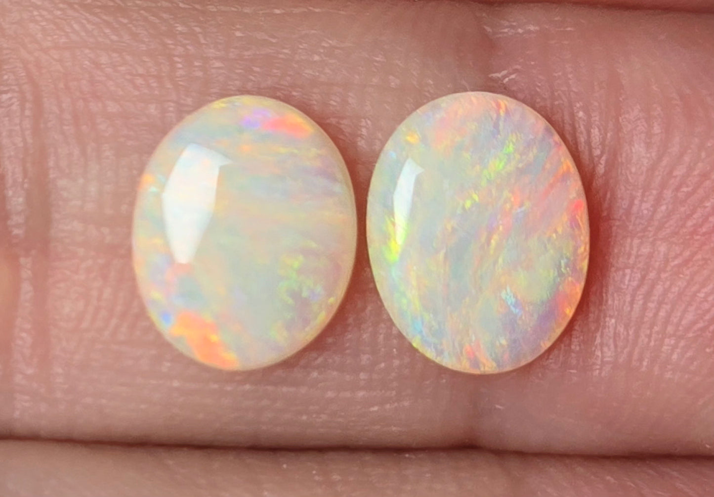 2.14 cts Crystal Opal Pair