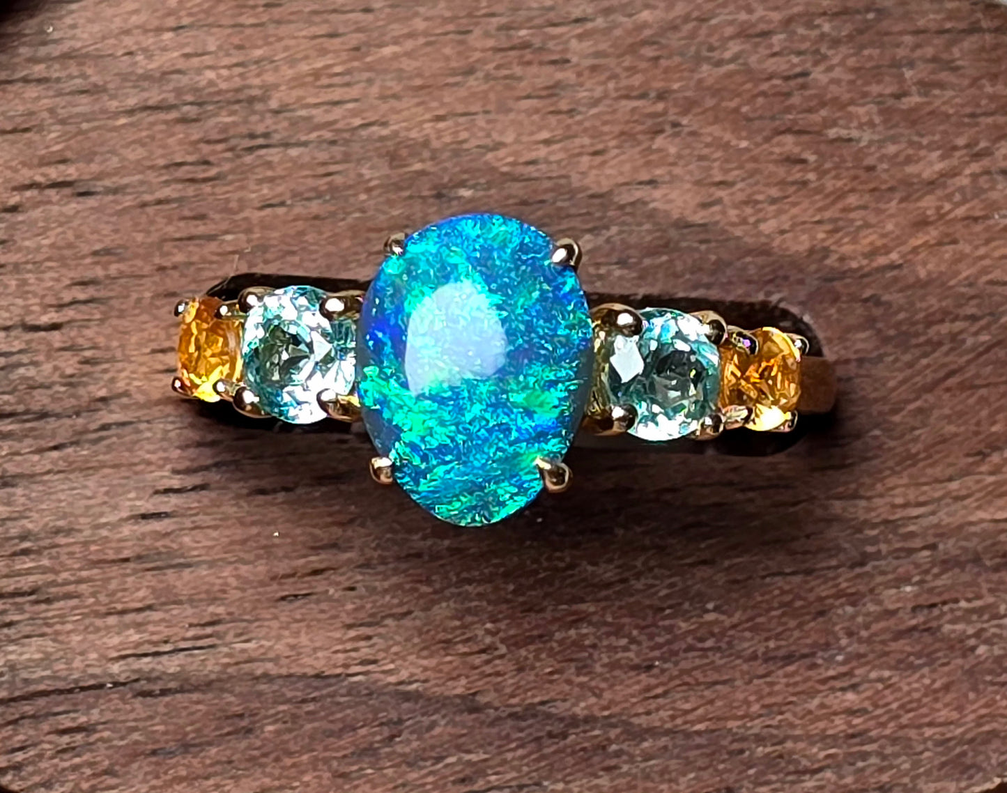 BRONTE Ring 14K Yellow Gold