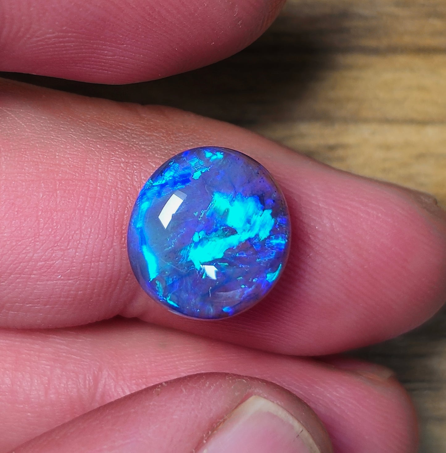 Dark Crystal Opal 7.38 Carats