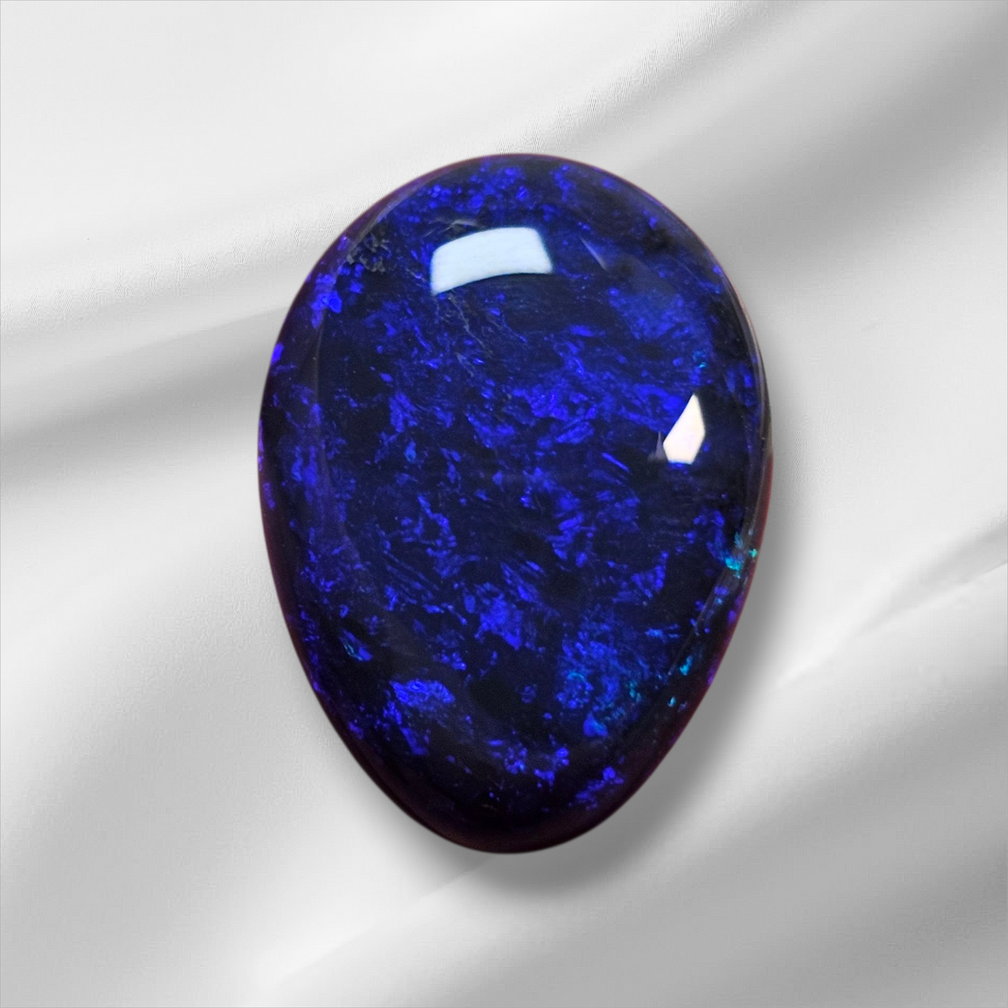 Royal Blue Lightning Ridge Black Opal 12.40 Carats