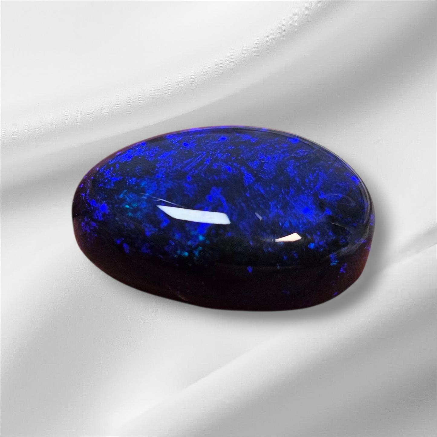 Royal Blue Lightning Ridge Black Opal 12.40 Carats