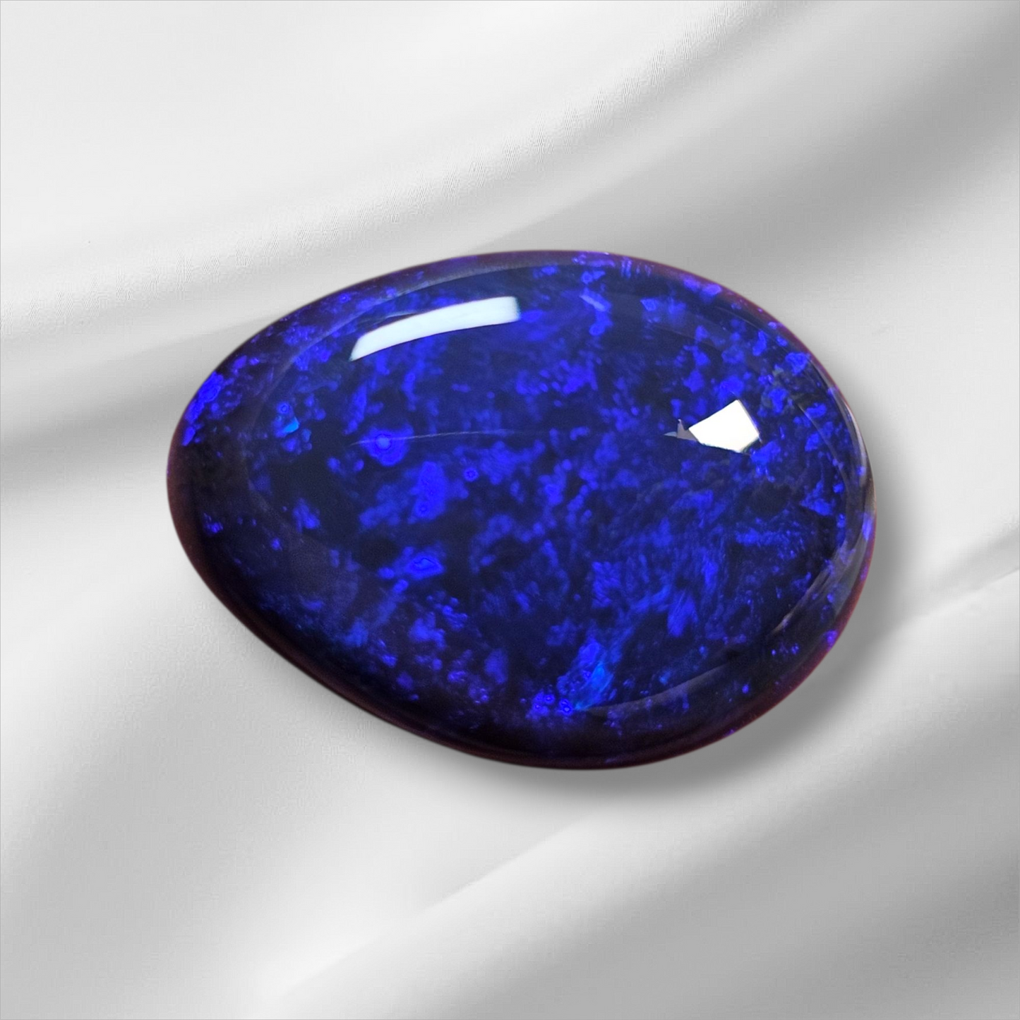 Royal Blue Lightning Ridge Black Opal 12.40 Carats