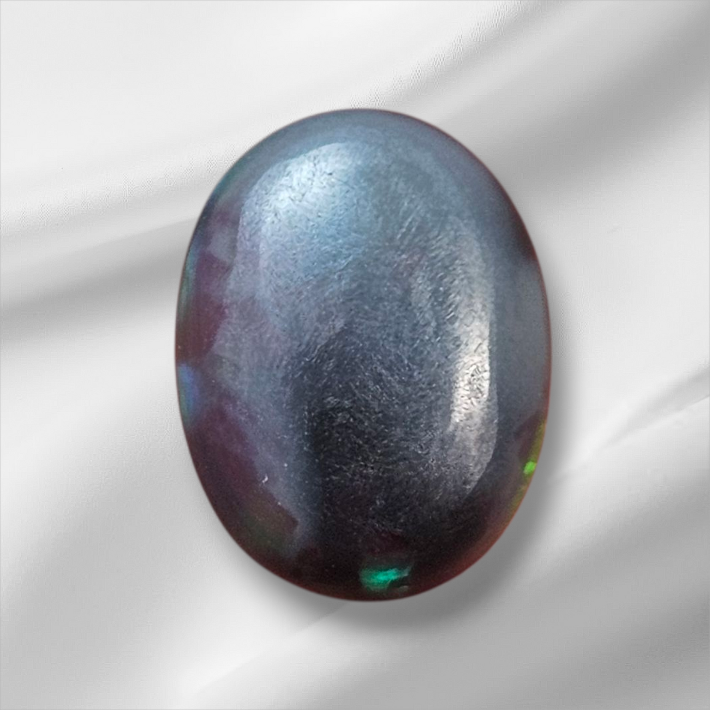1.50 ct Black Crystal Opal Gem from Lightning Ridge