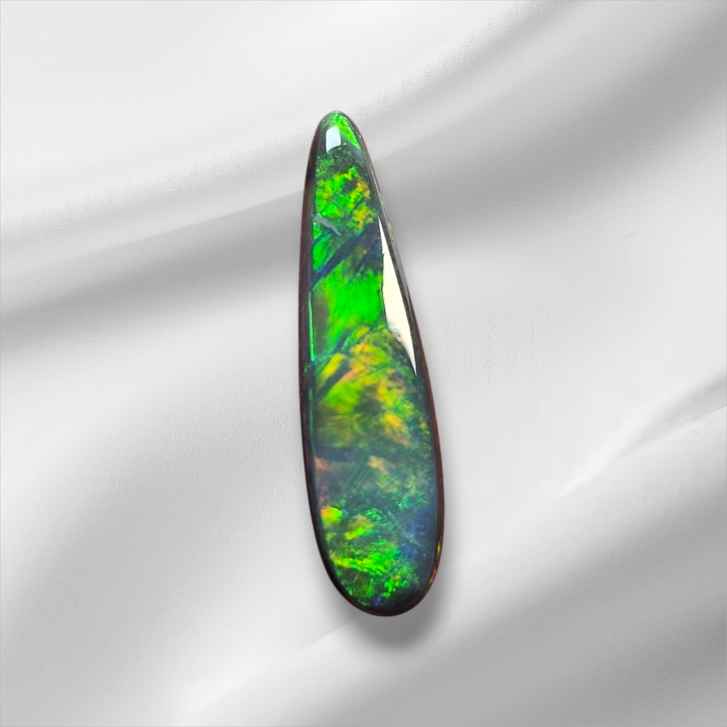 1.50 ct Black Opal Gem from Lightning Ridge