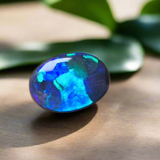 COBALT ON BLACK 2.70 Carats