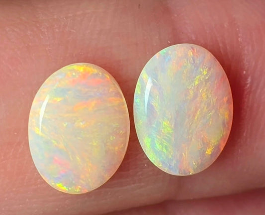 2.14 cts Crystal Opal Pair
