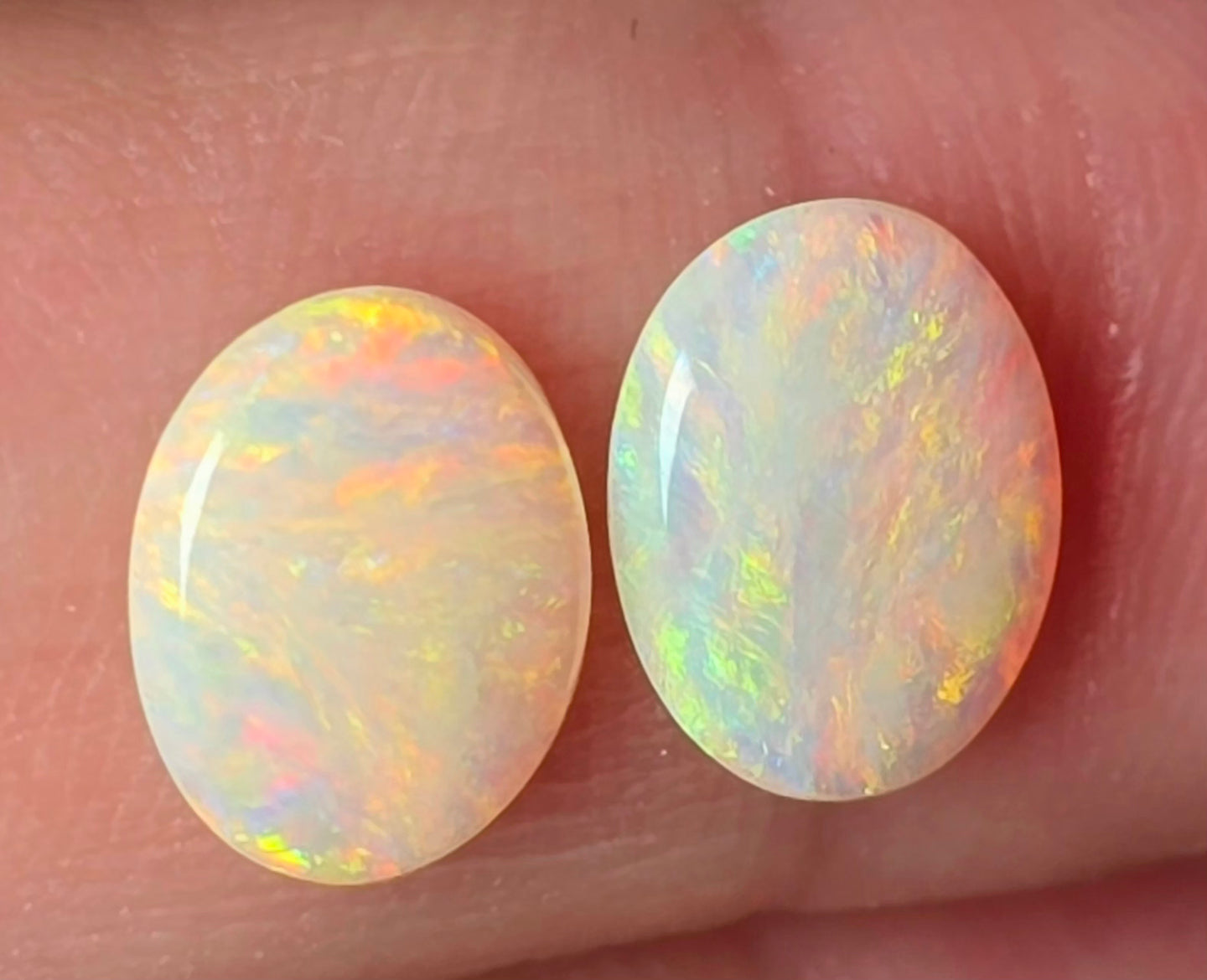 2.14 cts Crystal Opal Pair