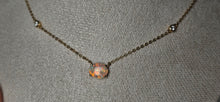 Load image into Gallery viewer, Very Classy Australian Opal Gold Necklace
