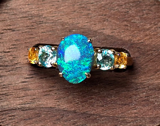 BRONTE Ring 14K Yellow Gold