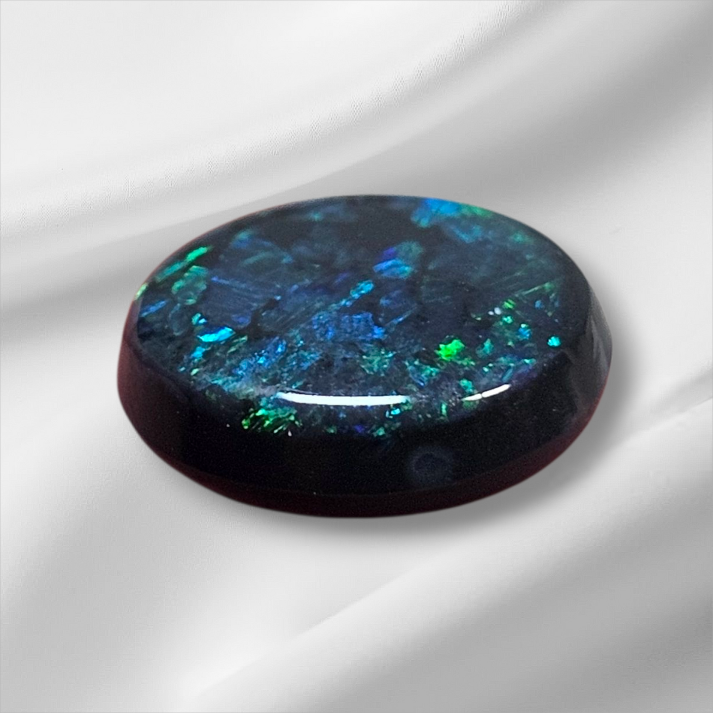 2.85 ct Black Opal Gem from Lightning Ridge