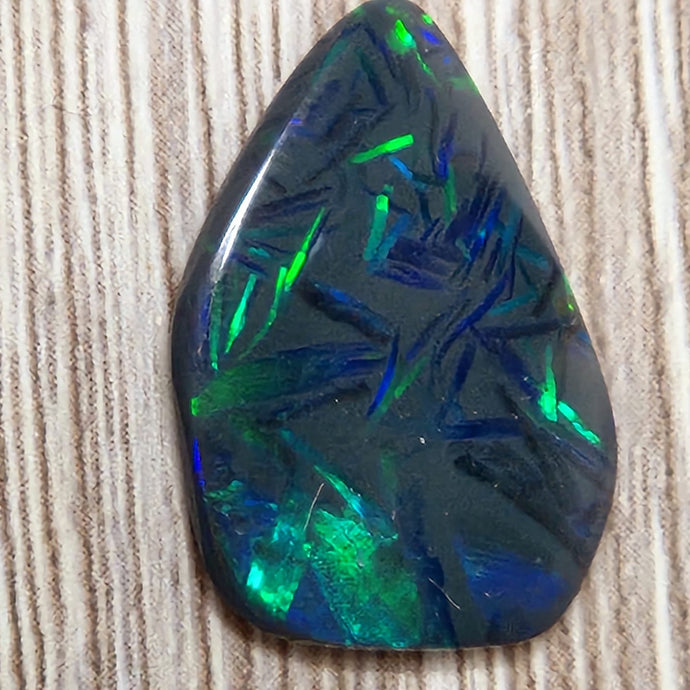 NEW ..Eccentricc incredible pattern black opal