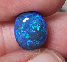 Load image into Gallery viewer, 1.84 BLUE ON BLACK OPAL READY TO BE SET

