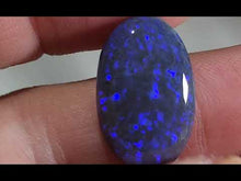 Load and play video in Gallery viewer, HUGE   BLUE ON BLACK OPAL READY TO BE SET
