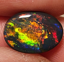 Load image into Gallery viewer, LAVISH BLACK OPAL STONE FROM LIGHTNING RIDGE
