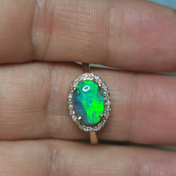 OPAL RING SIZE US 6.6